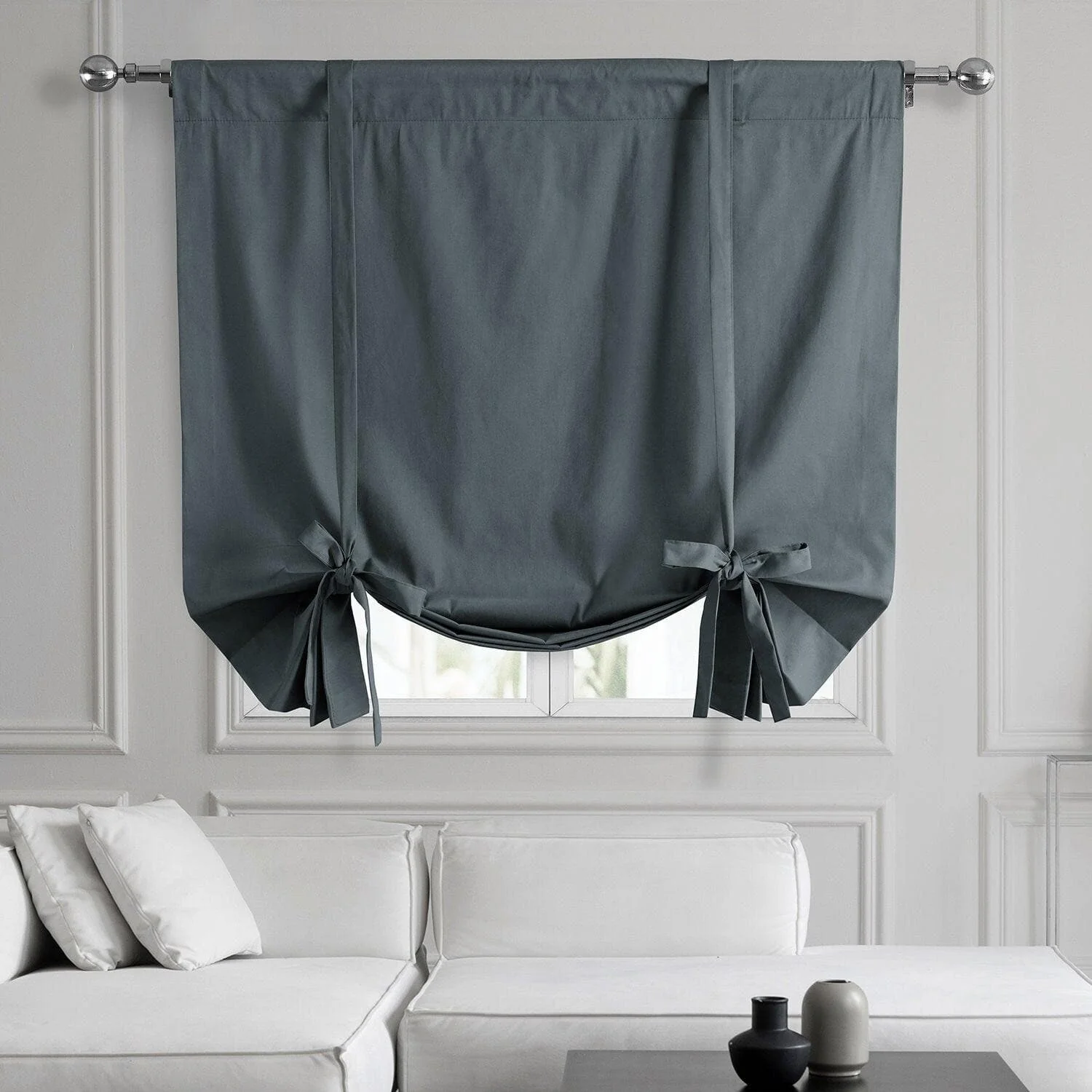Lux Draperii Design , Tie-Up Shades