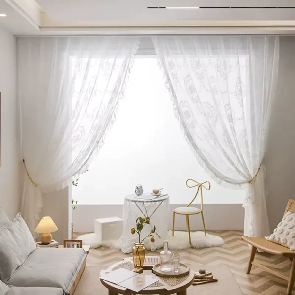 perdele brodate lux draperii 3a